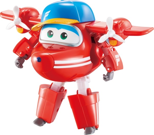 Actual product image Super Wings Transform-a-Bots Flip
