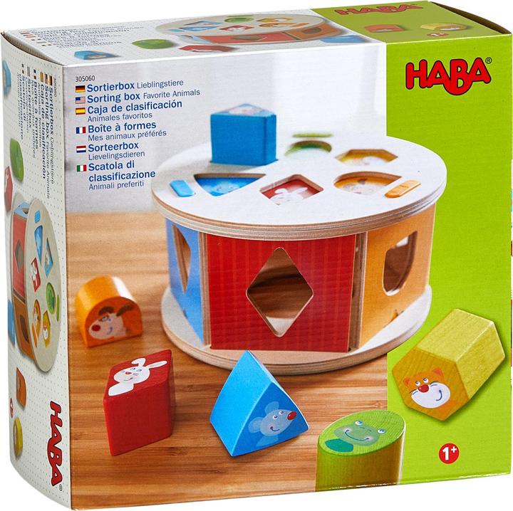 Actual product image Haba Sorting box favorite animals