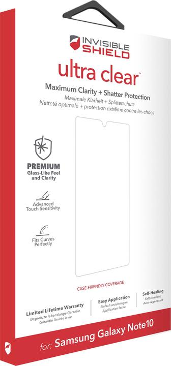Produktbild Zagg InvisibleShield Ultra Clear - Bildschirmschutz für Handy (1 Stück)
