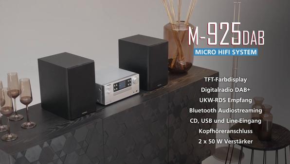 Image du produit Kenwood M-925 DAB (Bluetooth, Lecteur de CD, 2x 50 W)