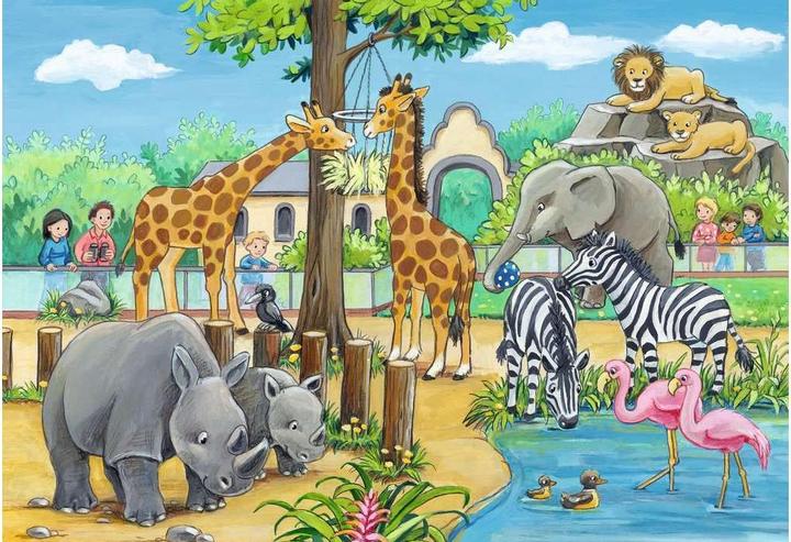 Image du produit Ravensburger Bienvenue au zoo (24 pièces)
