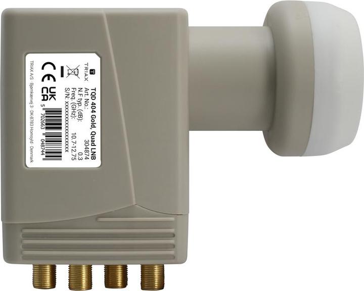 Produktbild Triax Tria Lnb (Quad LNB, 40mm)