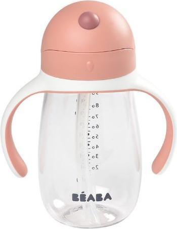 Beaba Tige Avec Couleur De Paille, 300 ml, Rouge Ancien (0.30 l)