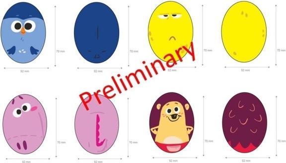 Actual product image Drift DR - Børste Egg Shaker, 4 Pack (6-24303)