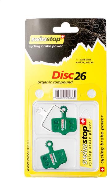 Produktbild swissstop Disc 26 (Avid, SRAM, Organisch (Resin))