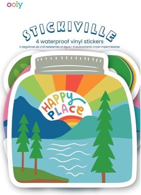 Ooly Wasserfeste Aufkleber Wild Outdoors (4 Sticker)