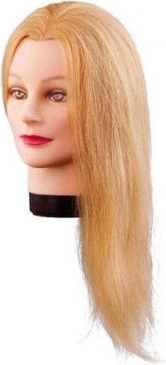 Immagine prodotto Comair Testa Lilly 40cm capelli umani biondi