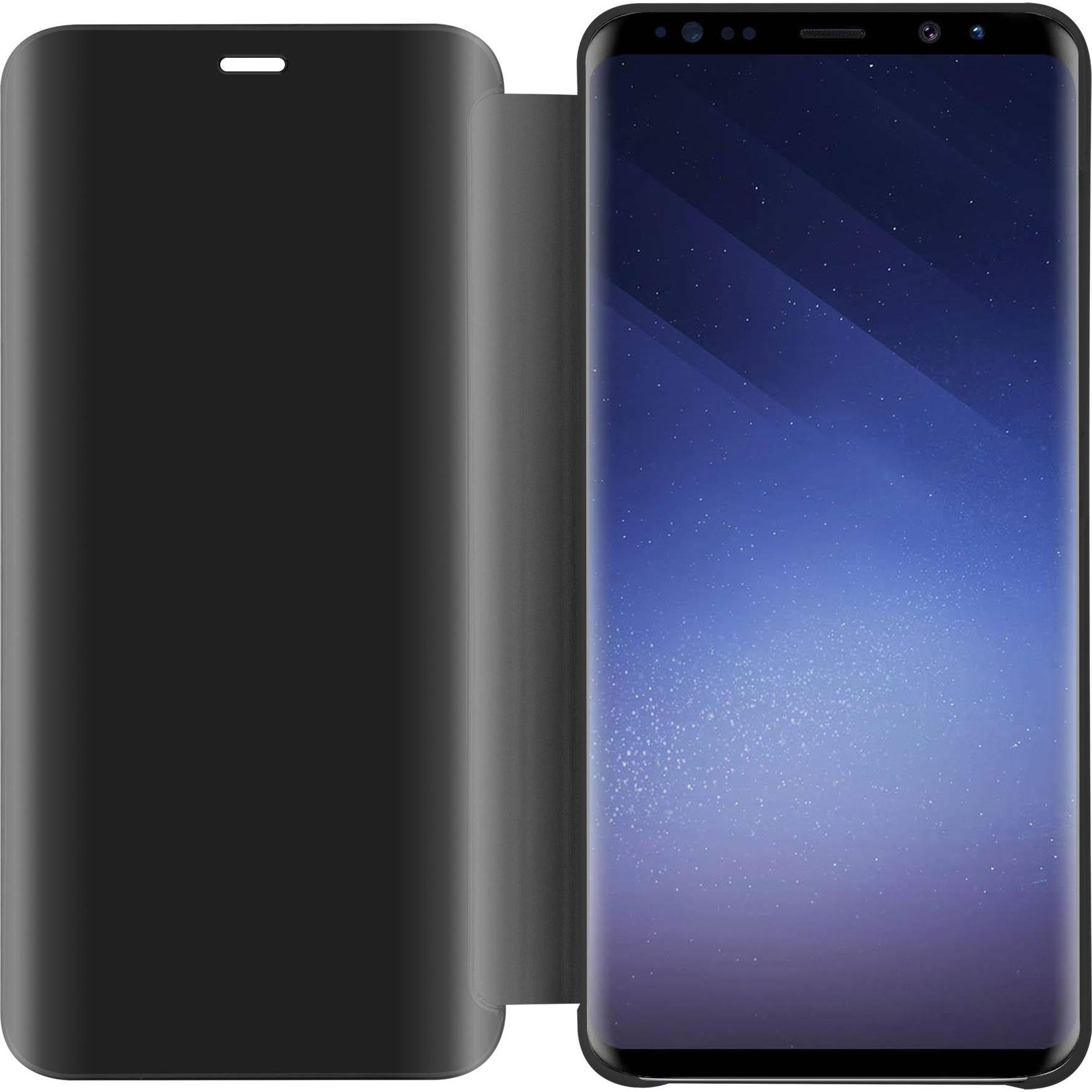 Thumbnail - Cadorabo Book Smart View Spiegel Cover (Samsung Galaxy S9), Smartphone Hülle, Schwarz