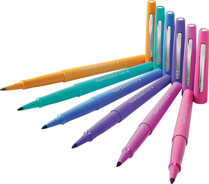Image du produit Paper Mate Stylo fibre Flair Candy Pop (Multicolore, 24 x)