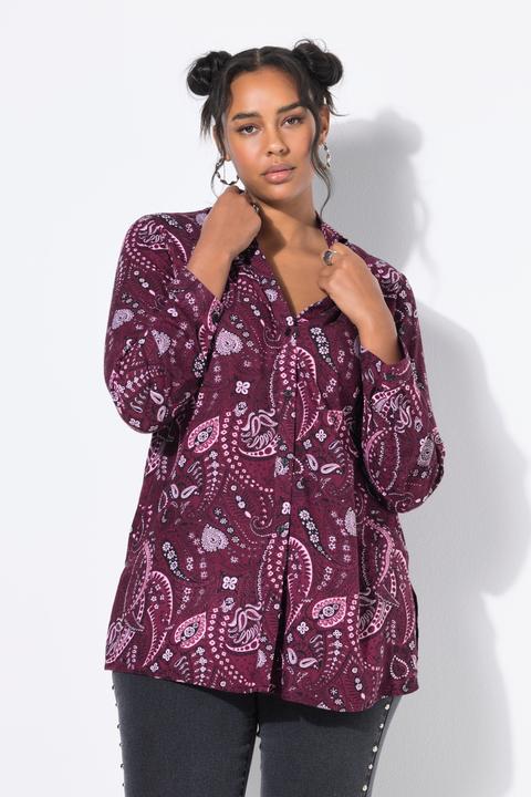 Produktbild Studio Untold Hemdbluse, Boxy Shape, Alloverprint (46, 48)