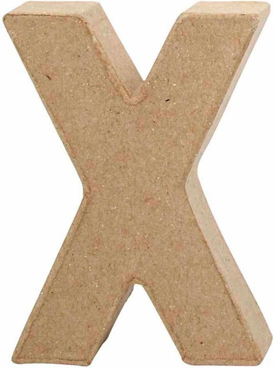 Immagine prodotto Creativ Company Lettera di cartapesta piccola - X