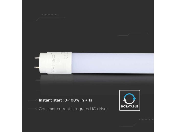 Produktbild V-TAC VT6072N LEDRöhre T8 9W 60 cm NanoKunststoff 6500K (G13, 850 lm, 1 x)