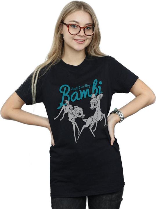 Immagine prodotto Disney Bambi Great Love Story Maglietta Ampia Donna (S)