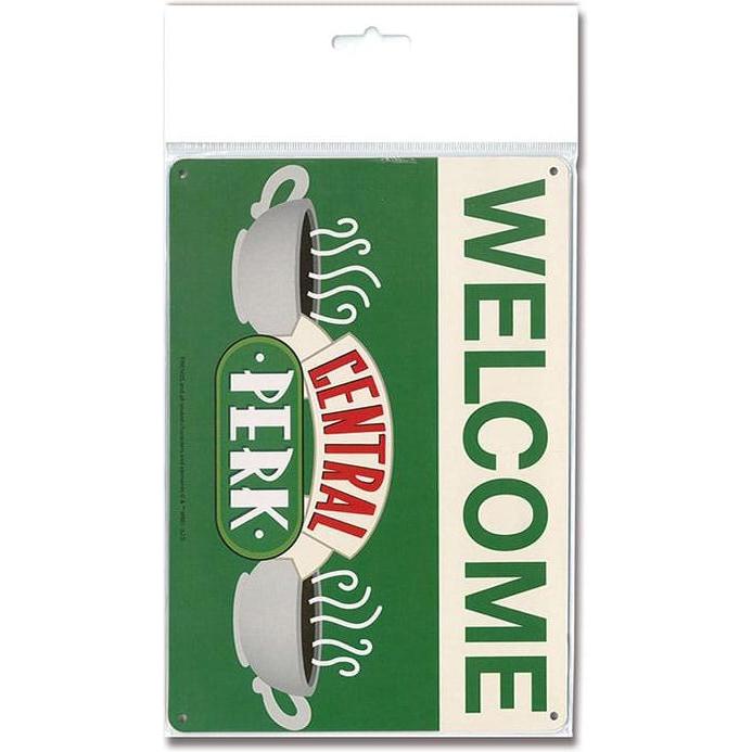 Thumbnail - Logoshirt, Wanddeko, Friends Blechschild Central Perk Welcome 15 x 21 cm (15 x 21 cm)