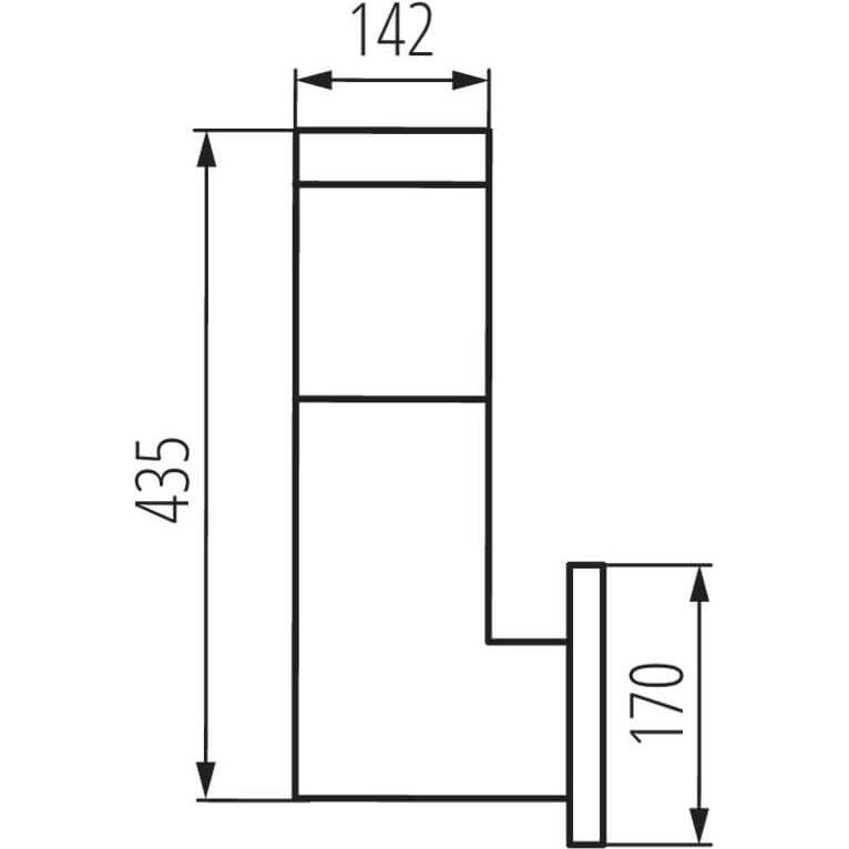 Thumbnail - Kanlux, Gartenbeleuchtung, INVO 29170 Gartenleuchte max. 20W E27 graphit (E27, IP54)