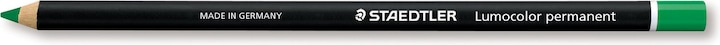 Produktbild Staedtler Lumocolor Permanent - Glasochrom - Marker (Grün, Schwarz, 4 mm, 1 x)