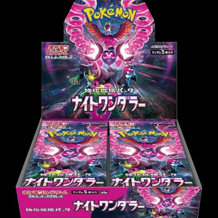 Actual product image Pokémon Scarlet & Violet Night Wanderer (sv6a) Booster Display (Japanese, Booster display)