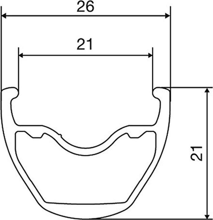 Produktbild Mavic Crossride Fts-X (Hinterrad, 29")