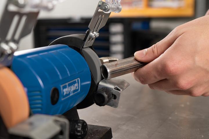 Actual product image Scheppach Double grinder with flexible shaft HG35 (Bench grinder, 120 W)