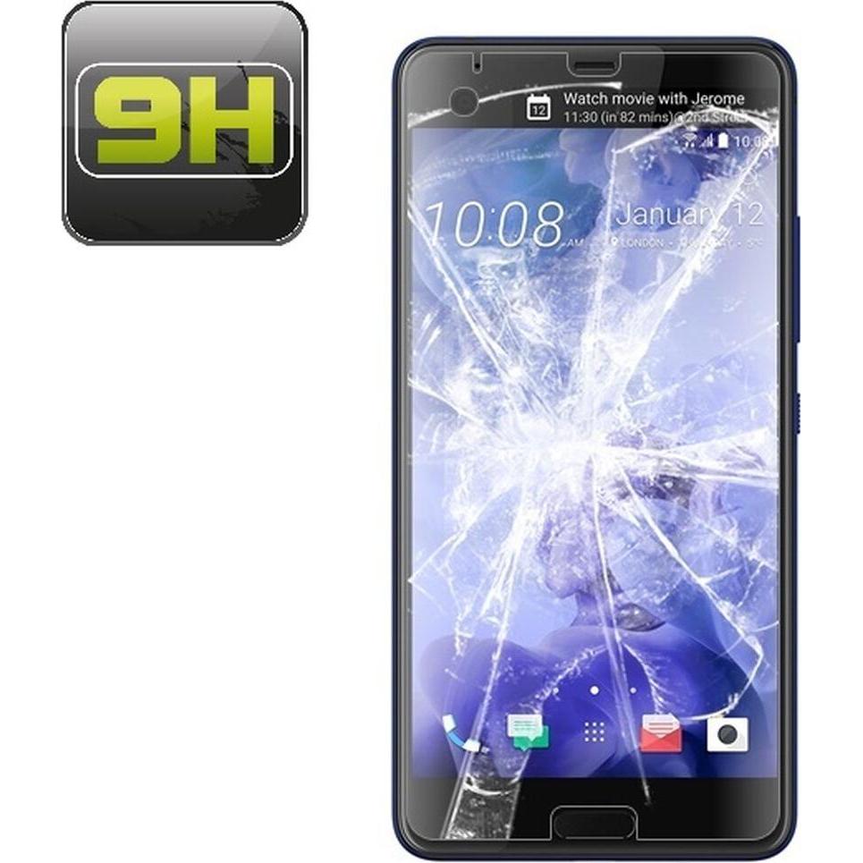 Protectorking 6x echtes Tempered 9H Panzerhartglas 3D KLAR (6 Stück, HTC U Ultra), Smartphone Schutzfolie, Transparent