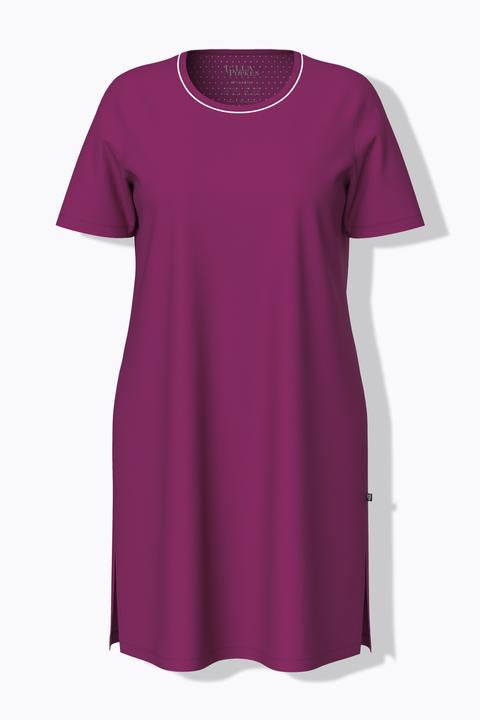 Produktbild Ulla Popken Bigshirts, 2er-Pack, Rundhals/V-Ausschnitt, Halbarm (50, 52)