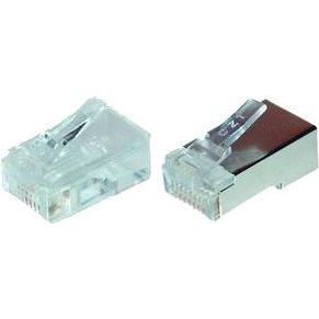 Thumbnail - Shiverpeaks BASIC-S Modular-Stecker RJ45, ungeschirmt 8-polig, 8 Kontakte belegt, vergoldete Kontakte, im, Netzwerkkabel