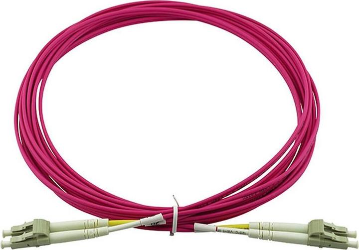 Actual product image BlueOptics Lenovo 4Z57A10849 Compatible LC-LC Multimode OM4 Patch Cable 10 Meter (10 m)