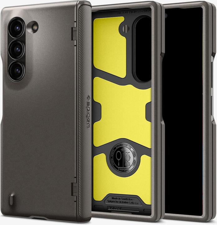 Actual product image Spigen Slim Armor Pro Galaxy Z Fold 6 Case Gunmetal (Samsung Galaxy Z Fold6)