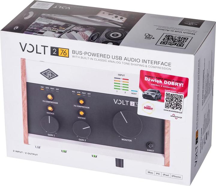 Actual product image Universal Audio Volt 276 (USB)