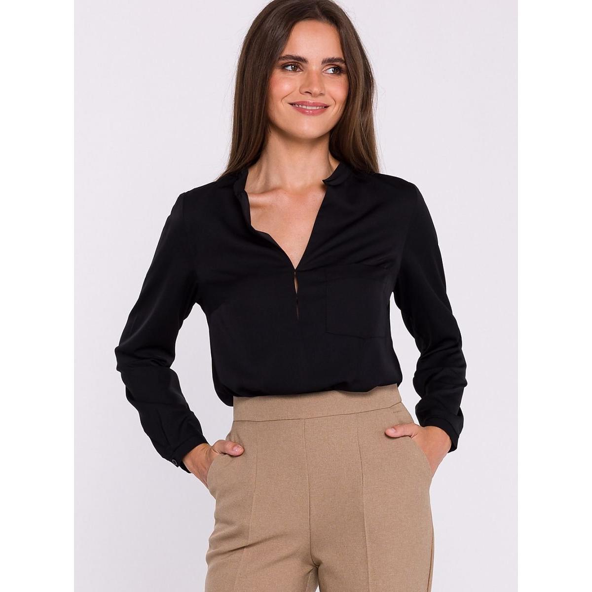 Stylove, Damen, Bluse, Bluse, Schwarz, (L)