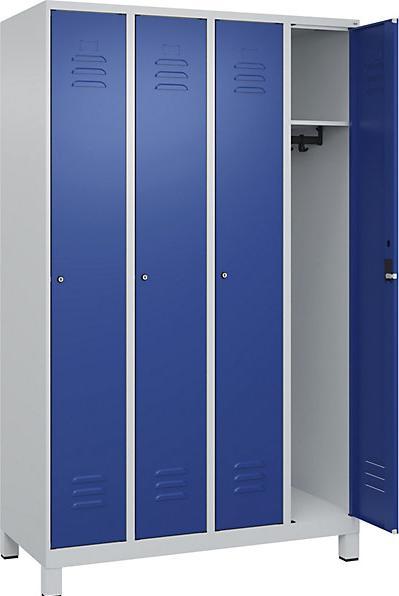 Gentian blue RAL 5010, Light grey RAL 7035