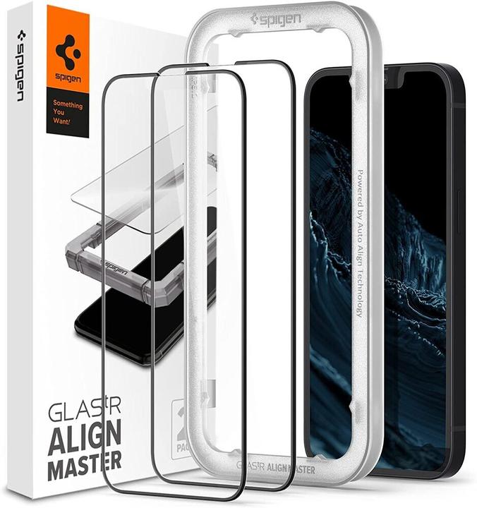 Spigen AGL03387 Handy-Schutzhülle (6.1 Zoll) Cover (1 Stück, Apple iPhone 13)