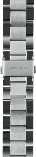 Withings Metal bracelet, 20mm, Steel HR and ScanWatch, silver (20 mm, Stainless steel)