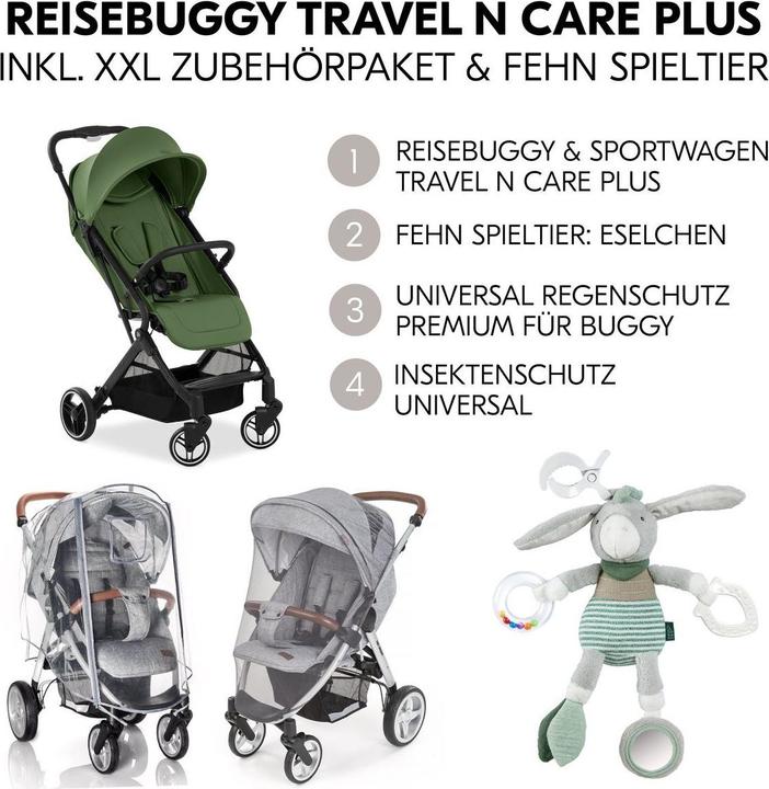 Actual product image Hauck Buggys & Sportwagen Reisebuggy & Sportwagen Travel N Care Plus