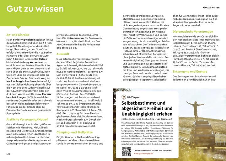 Actual product image Camper Guide Baltic Sea Coast & Mecklenburg Lake District (German, Thomas Zwicker, 2021)