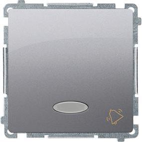 Kontakt BMD1L.01/43, Taster + Schalter, Silber