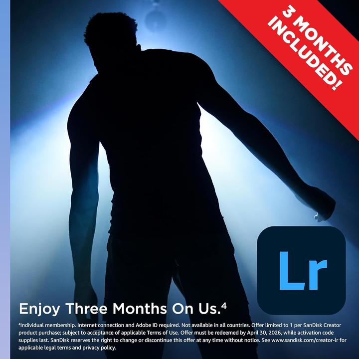 Actual product image SANDISK Creator UHS-I V30 (1000 GB, microSDXC, U3, UHS-I)