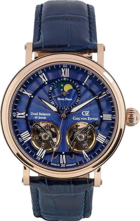 Produktbild Carl von Zeyten CVZ0054RBSR Murg Mondphase Automatik 46mm 5ATM (Analoguhr, 46 mm)