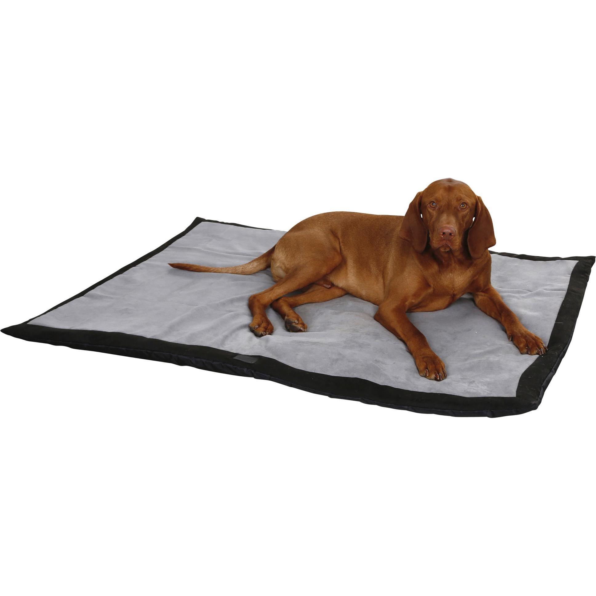 Kerbl Couverture de voyage pour chiens 140 x 100 cm Gris et Noir 81265