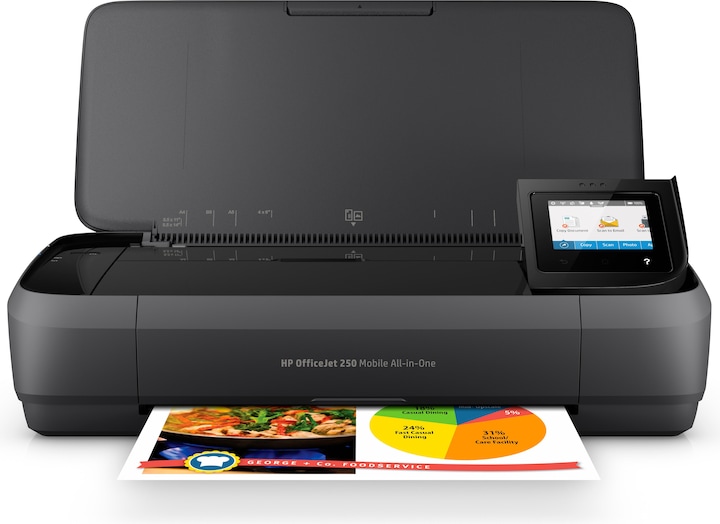 Actual product image HP OfficeJet 250 Mobile (Ink, Colour)