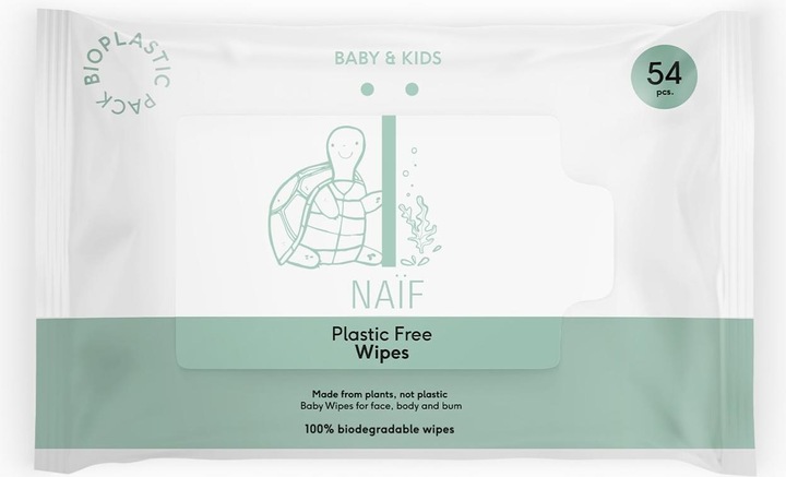 Actual product image Naïf Baby wet wipes (432 Piece)