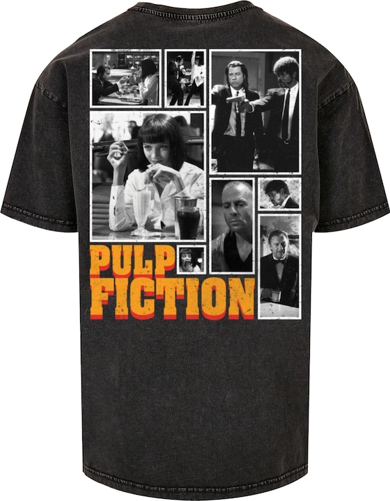 Actual product image Merchcode Pulp Fiction Stills Oversize Tee - 187845 (XS)
