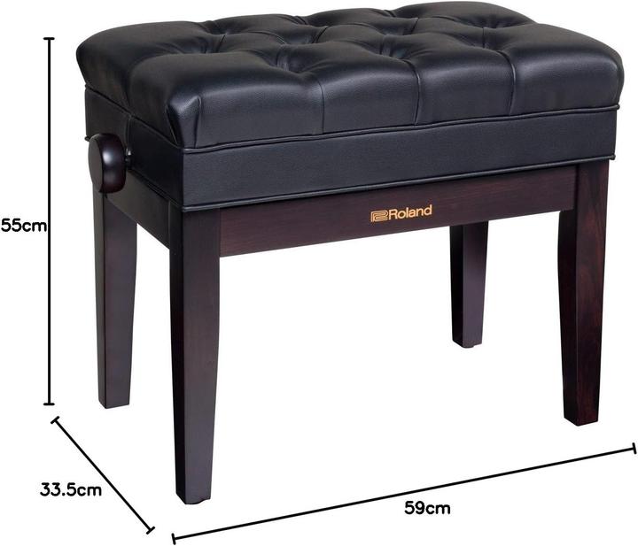 Image du produit Roland Klavierbank RPB-500 – Rosewood
