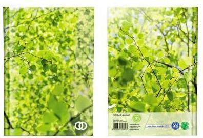 Soennecken Notebook oeco 1245 A4 chequered (A4, Checked, Hardcover)