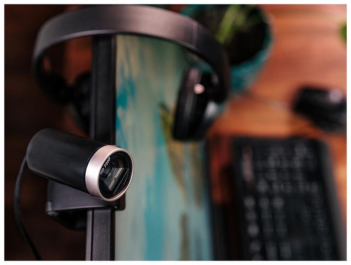 Image du produit A4Tech PK-910P - 1280 x 720 pixels - 30 ips - USB 2.0 - noir - gris - clip - Windows (0.90 Mpx)