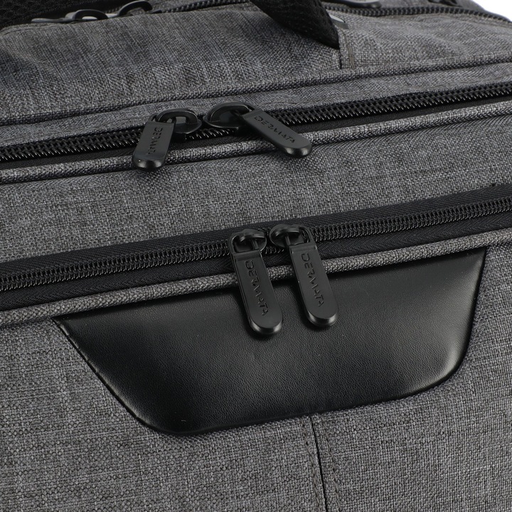 Produktbild Dermata Business Trolley Office Case aus Canvas 44,5 cm (31 l, Handgepäck (bis 50l))