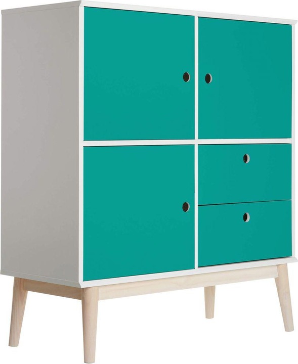 Produktbild Trenddeko Uni Türkis (100 x 100 cm)