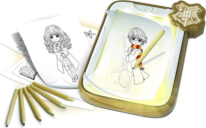 Actual product image Clementoni Harry Potter light up drawing board