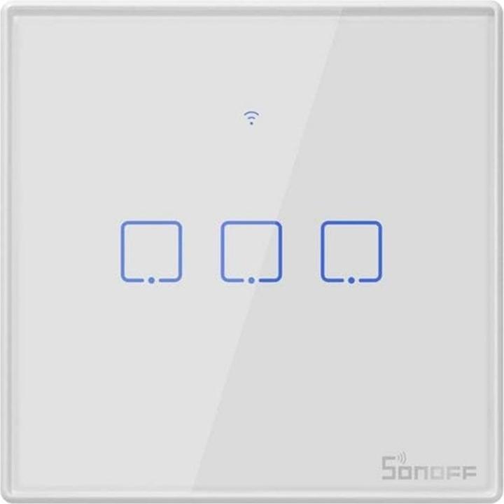Sonoff Lichtschalter T2EU3C-TX WiFi-RF, 3-fach