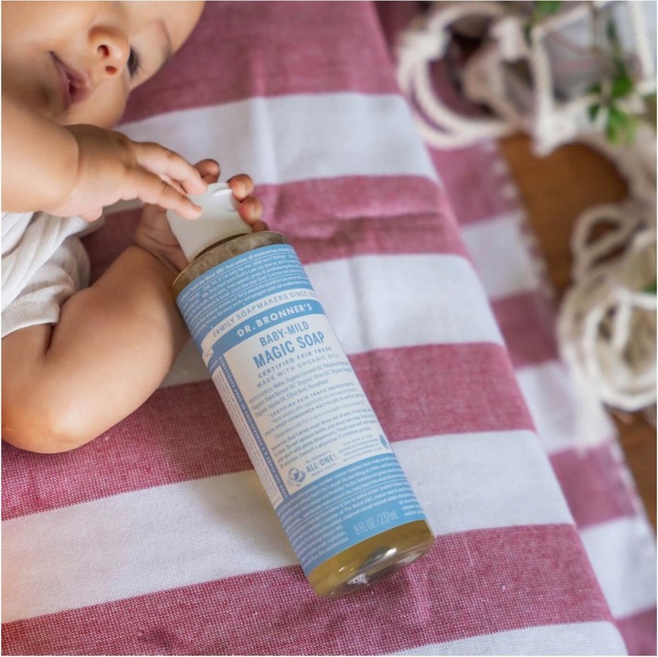 Produktbild Dr. Bronner's 18-in-1 Baby Mild (Flüssigseife, 240 ml)